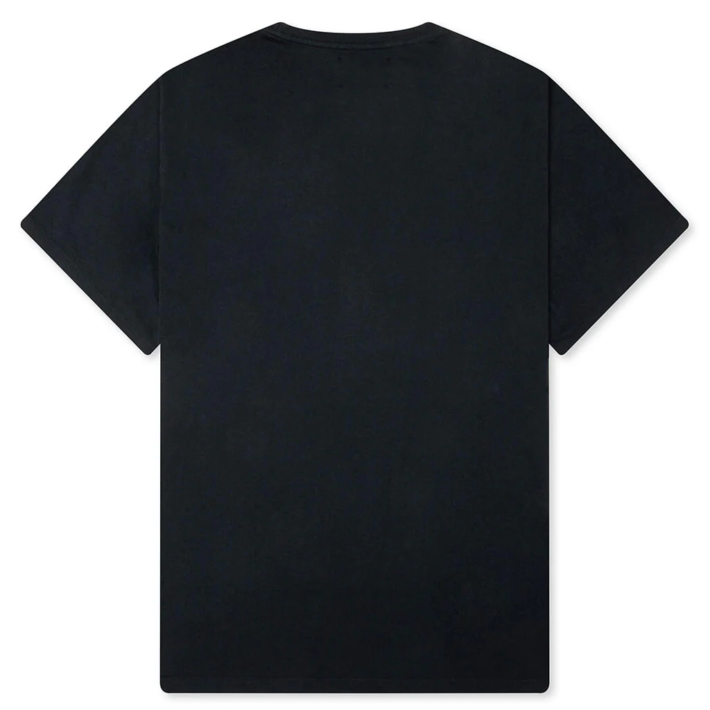 French Logo Lux Tee - Washed Black - Image 2
