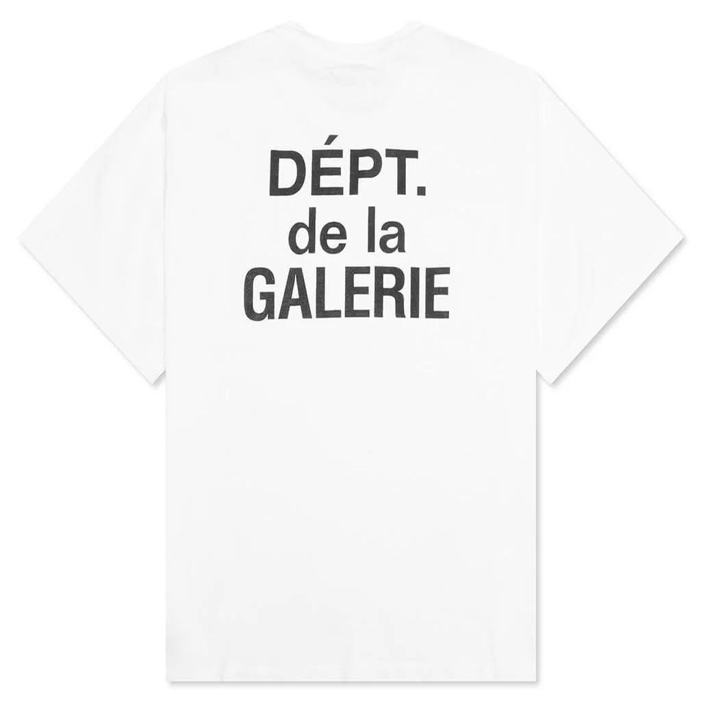 French Tee - White - Image 2