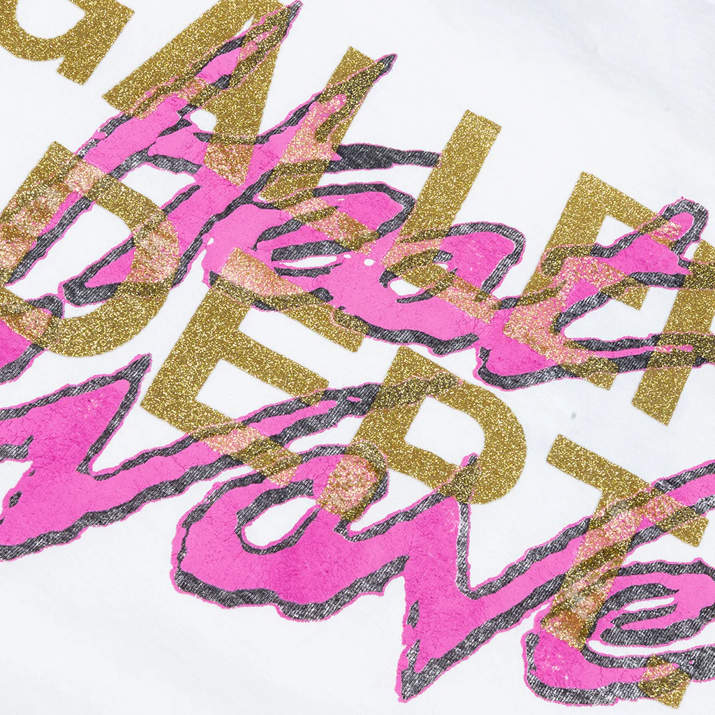 Gallery Dept. x Doc Johnson Heat Wave Tee - Light Archival White - Image 4