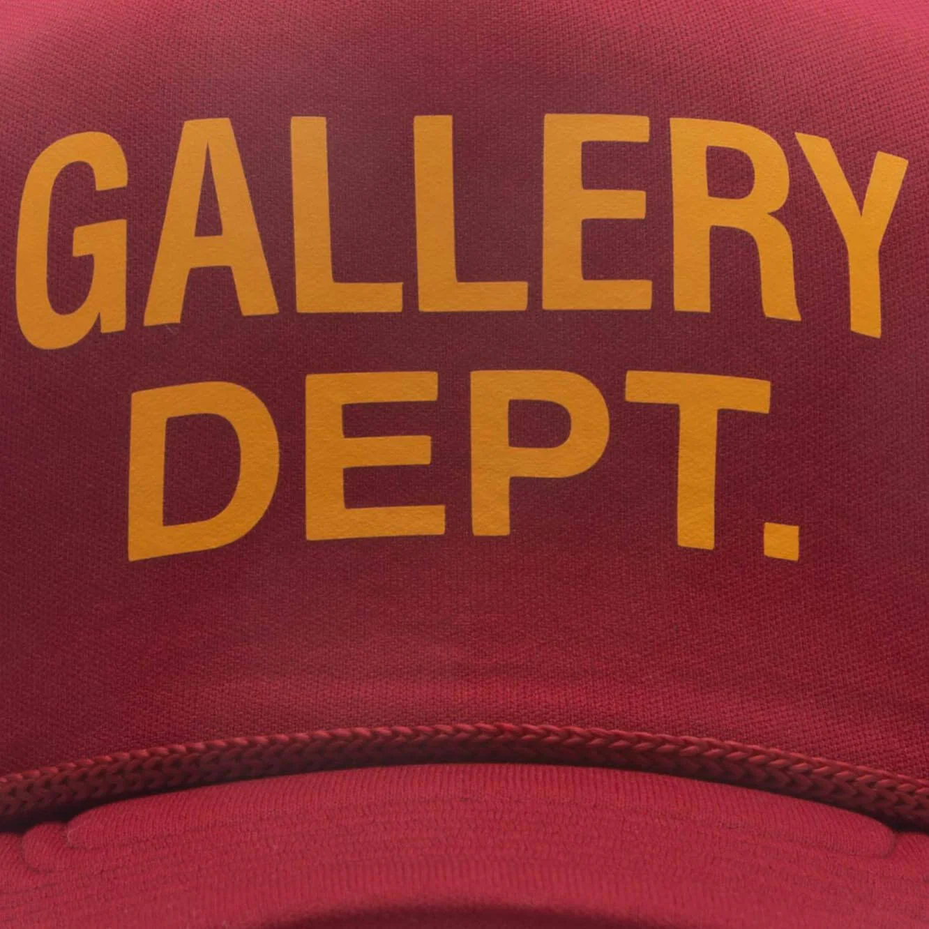 GD Logo Trucker Cap - Wine - Image 4