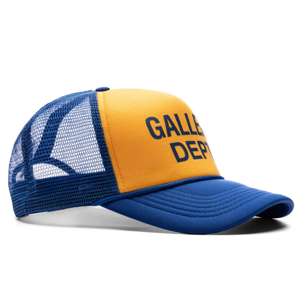 GD Logo Trucker - Yellow/Navy - Image 3