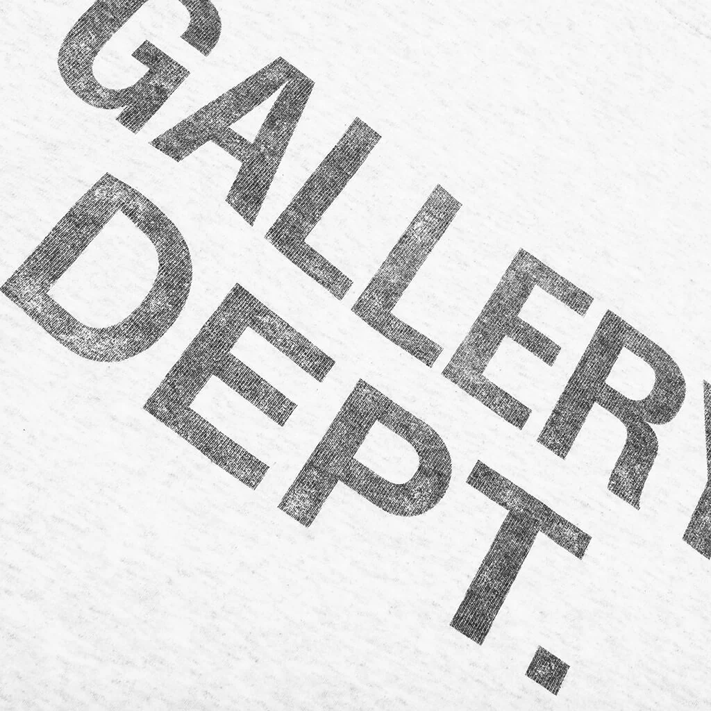 GD Paint Logo Hoodie - Light Heather Grey - Image 4