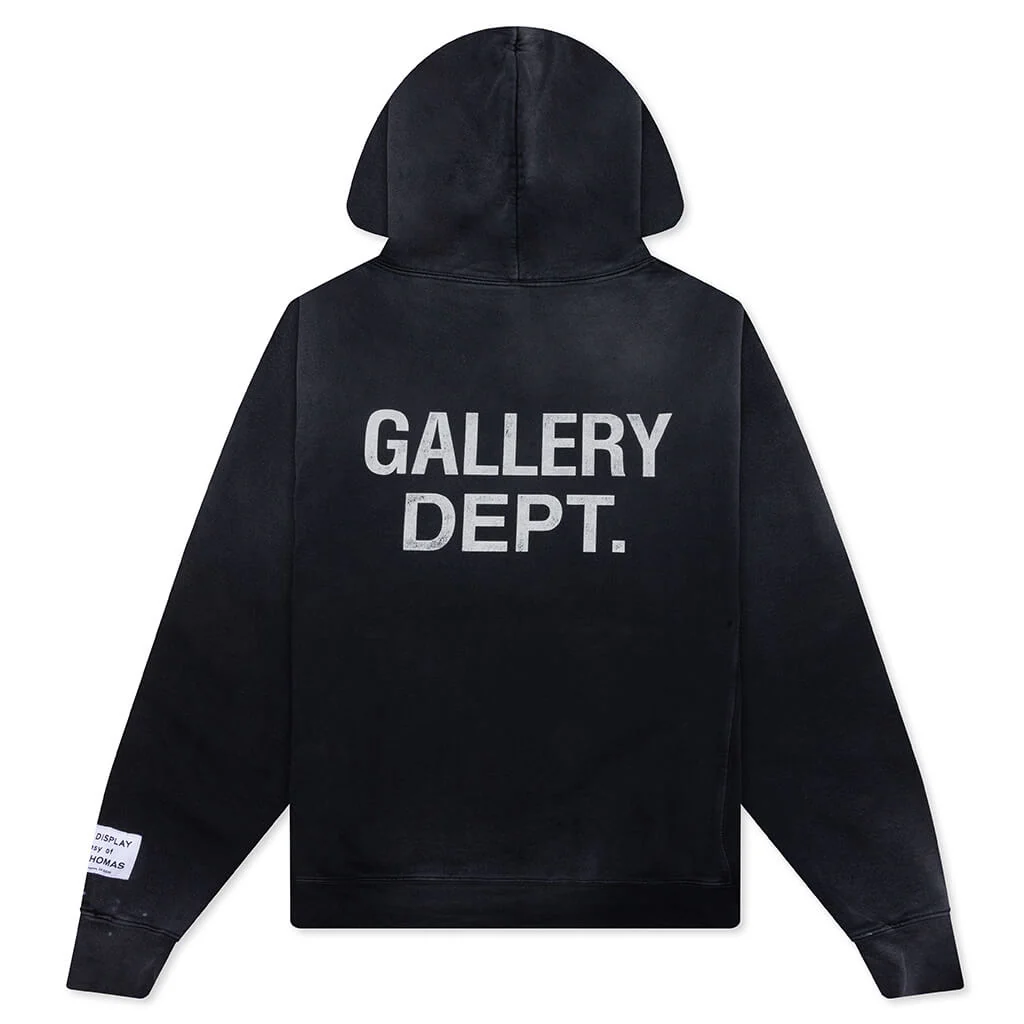 GD Paint Logo Hoodie - Vintage Black - Image 2