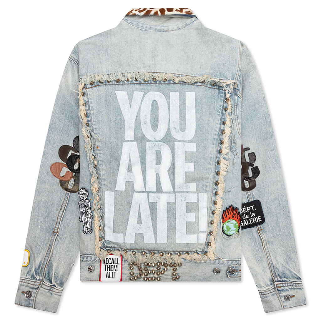 Headline Denim Jacket - Indigo - Image 2