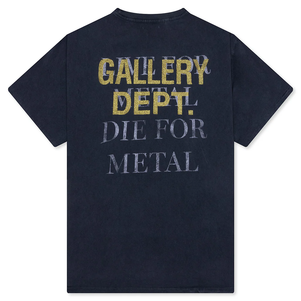 Live For Metal Tee - Vintage Black - Image 2