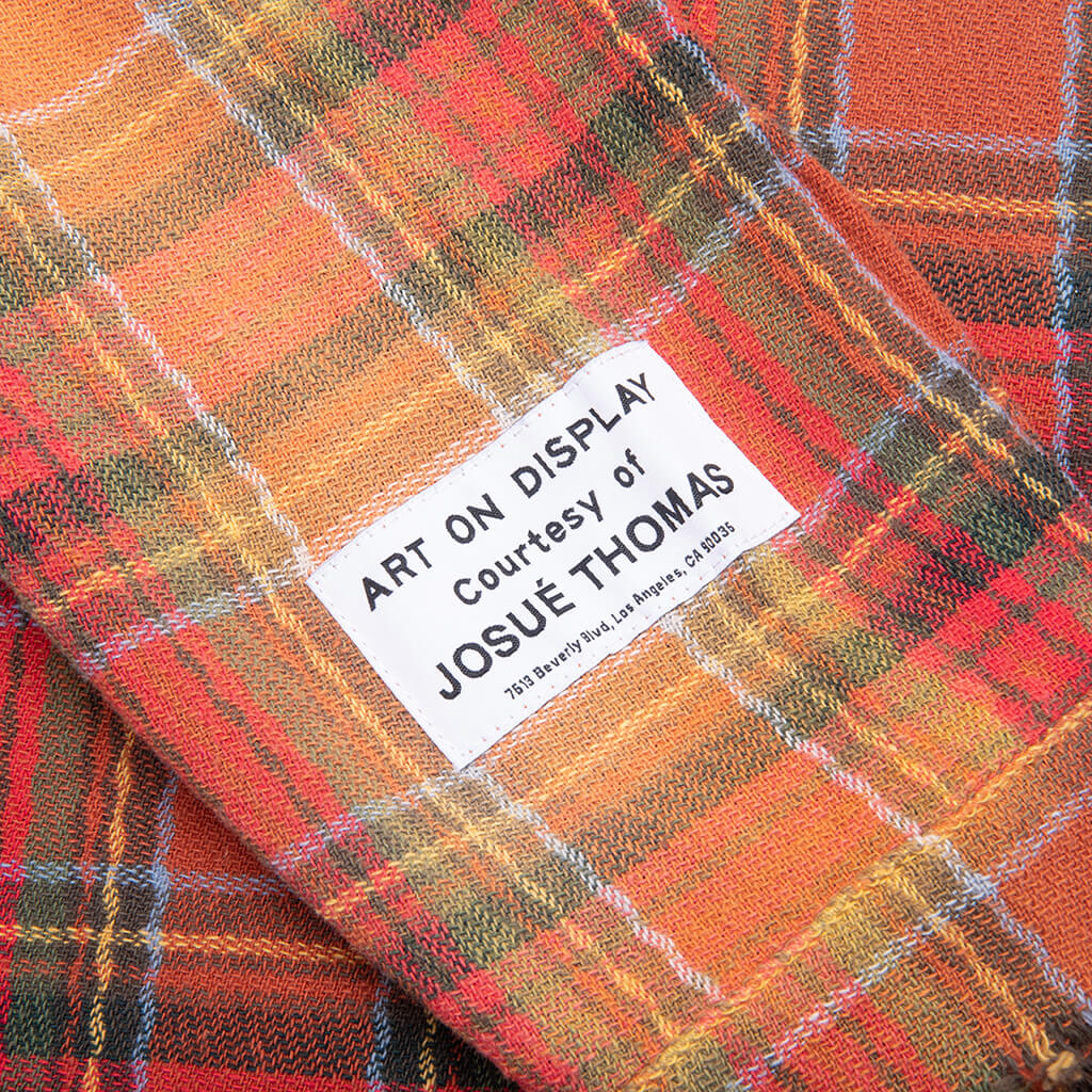 Marley Flannel - Red - Image 3