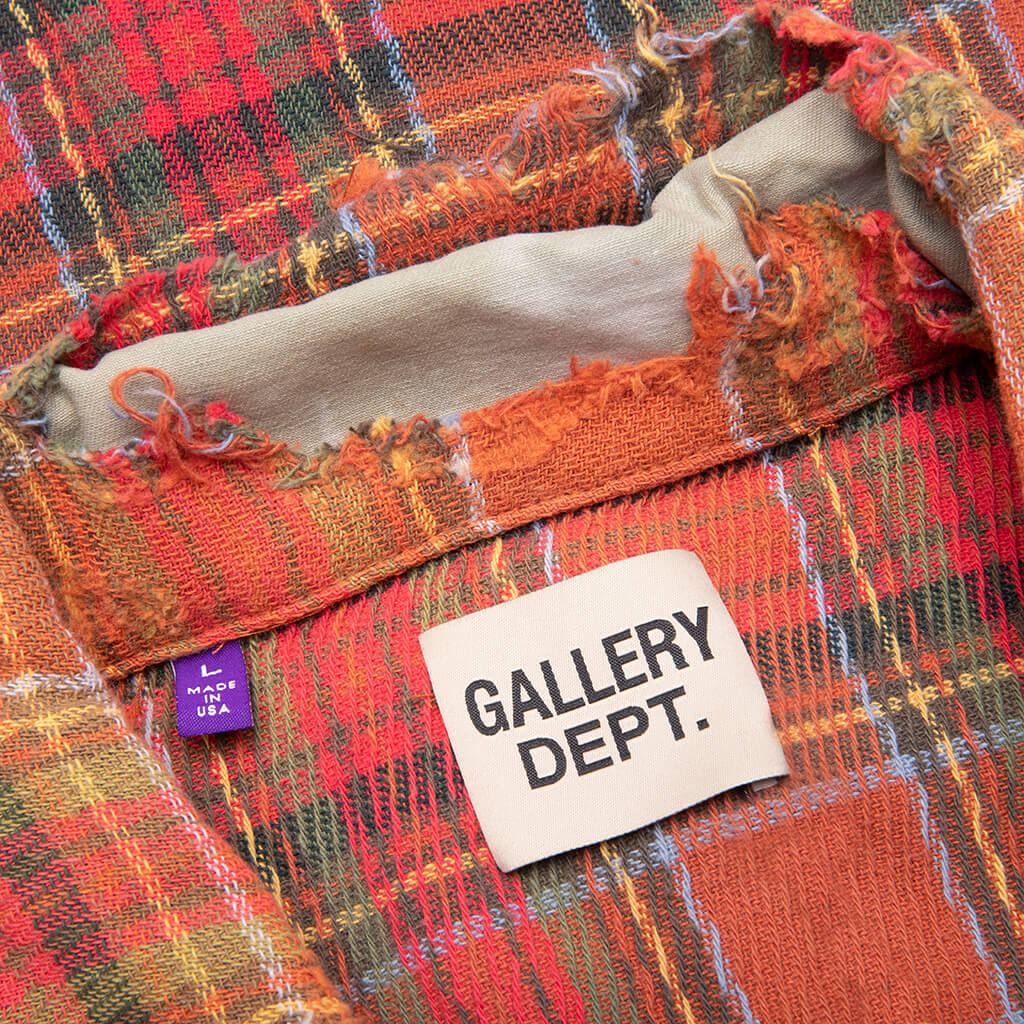 Marley Flannel - Red - Image 4