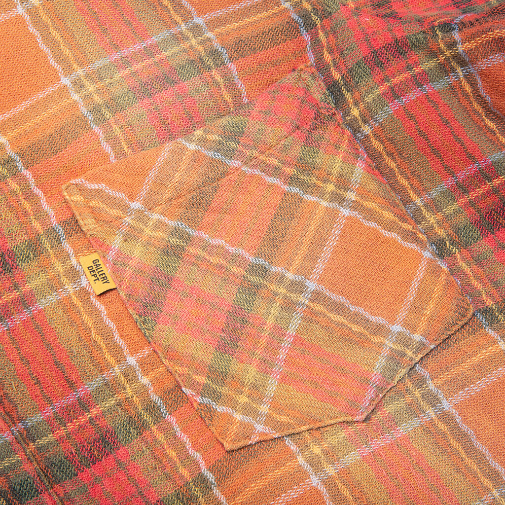 Marley Flannel - Red - Image 5