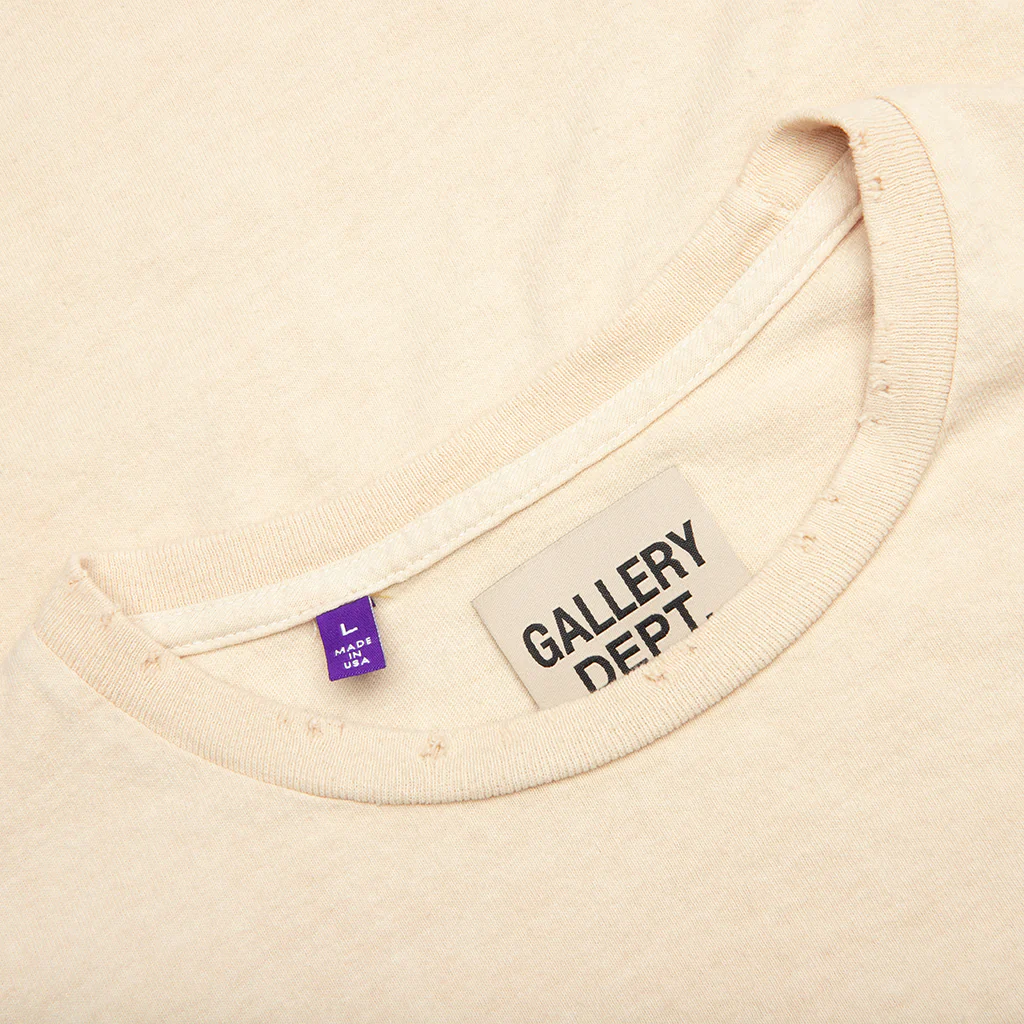 See Thru People Tee - Antique White - Image 3