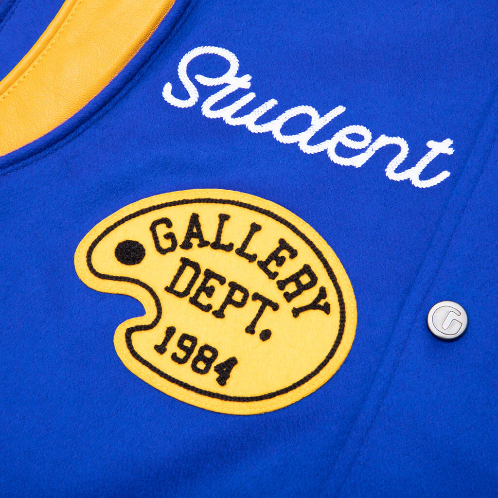 Student Varisty Jacket - Blue - Image 3