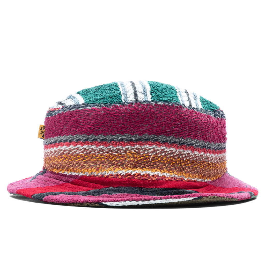 Terry Cloth Bucket Hat - Multi - Image 3