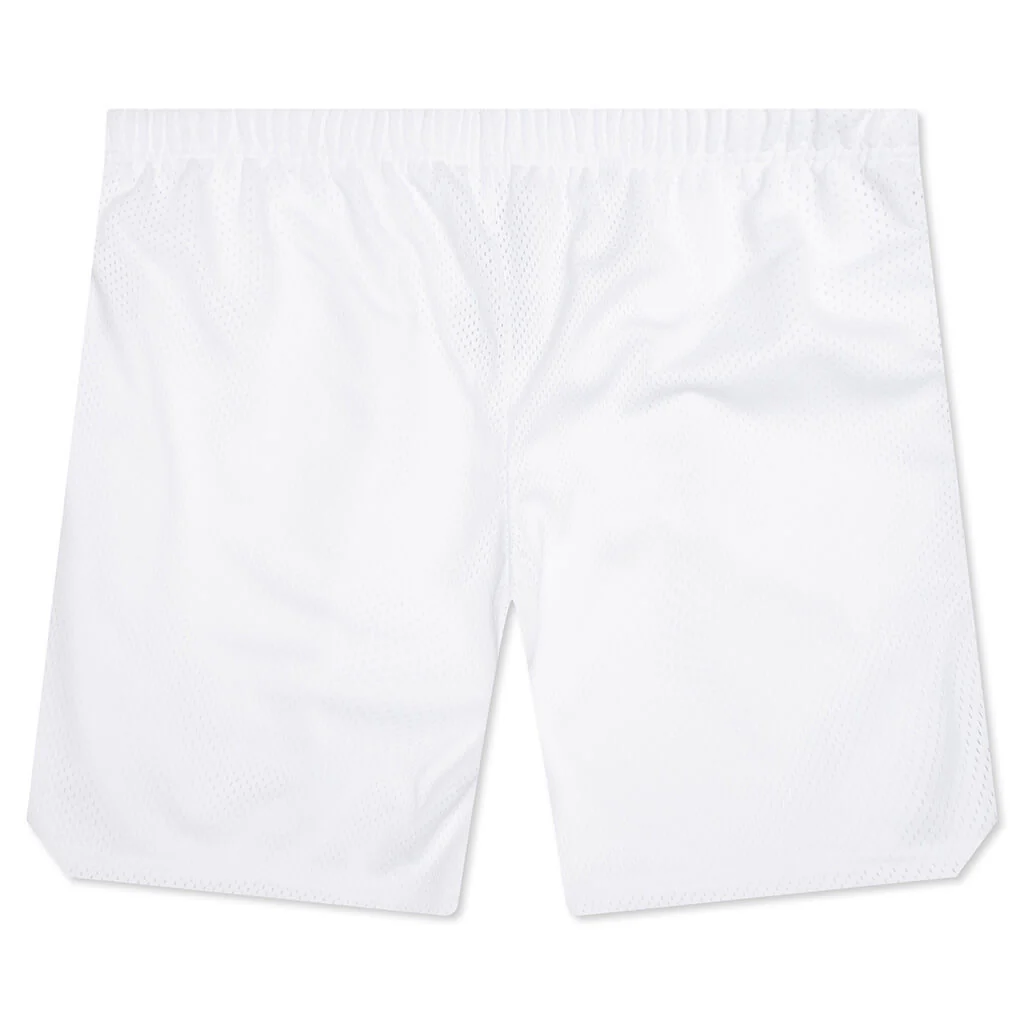 Venice Court Shorts - White/Black - Image 2