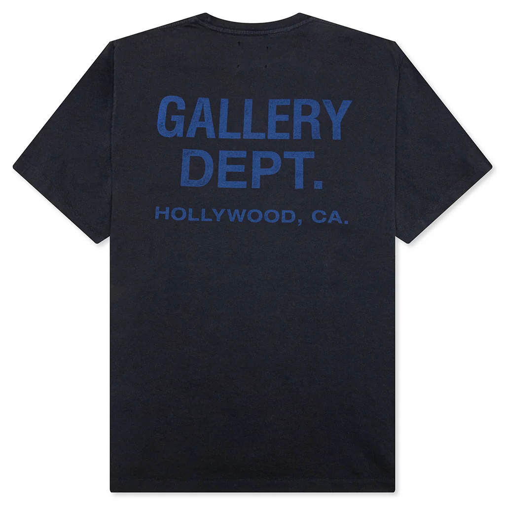 Vintage Souvenir Tee - Washed Black - Image 2