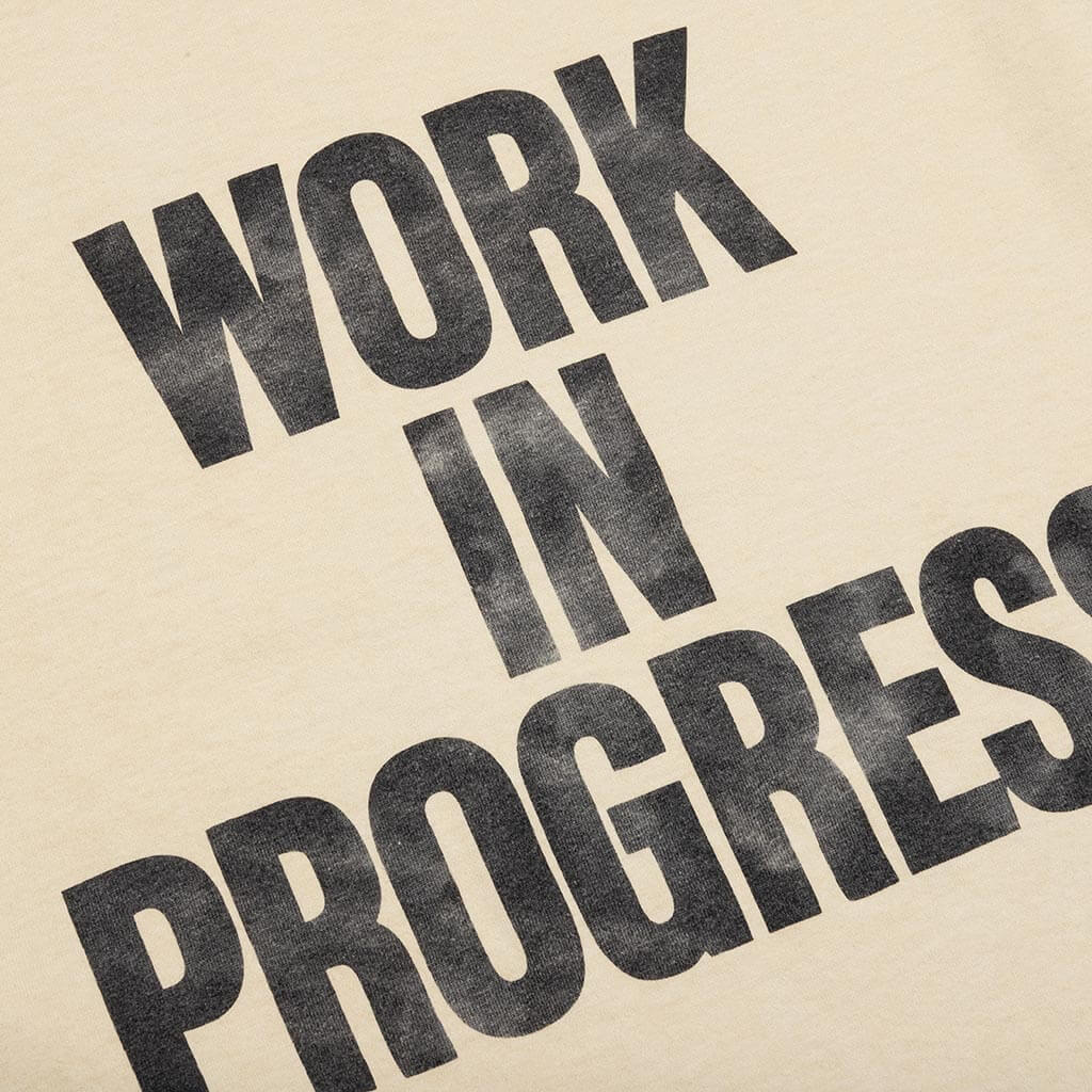 Work In Progress Tee - Antique White - Image 3