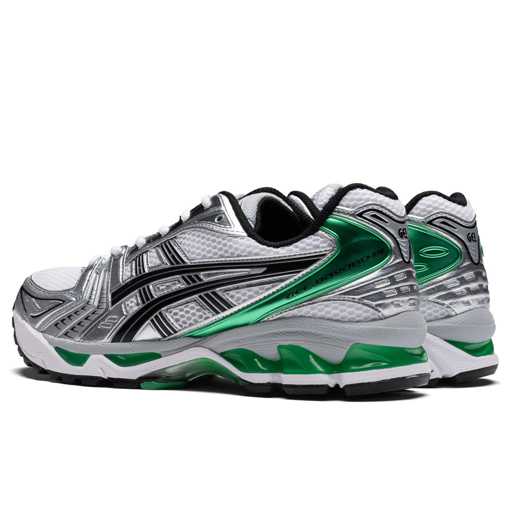 Gel-Kayano 14 - White/Malachite Green - Image 3