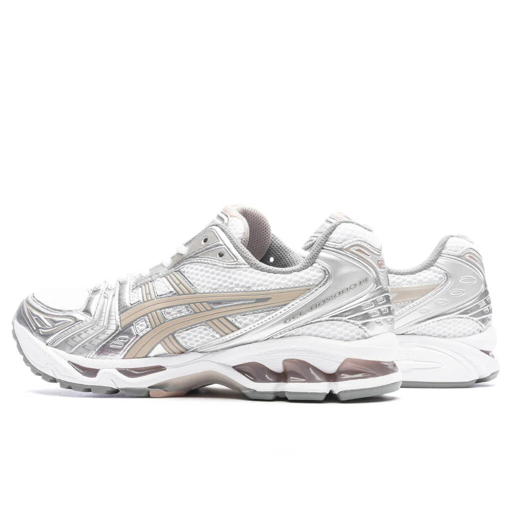 Women's Gel-Kayano 14 - White/Moonrock - Image 3