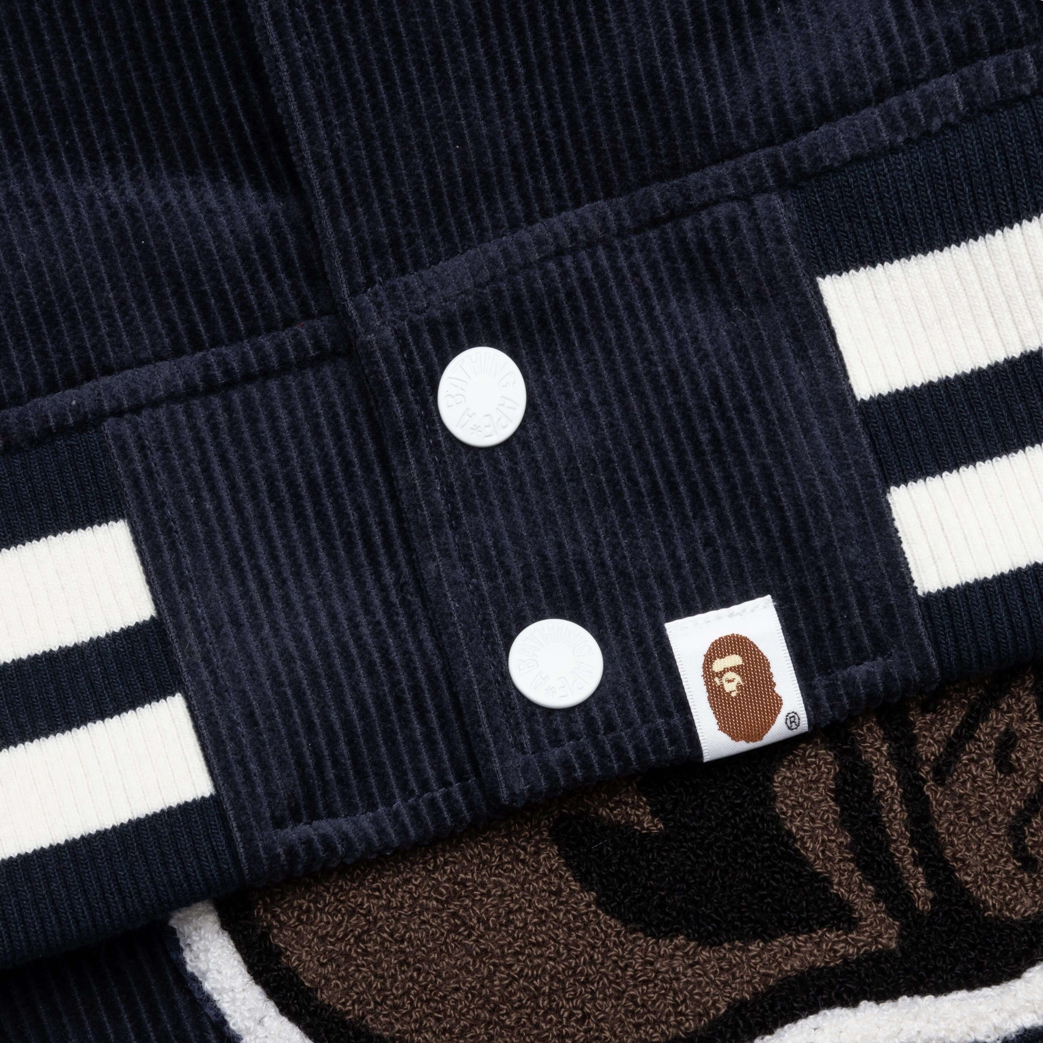 General Corduroy Varsity Jacket - Navy - Image 5