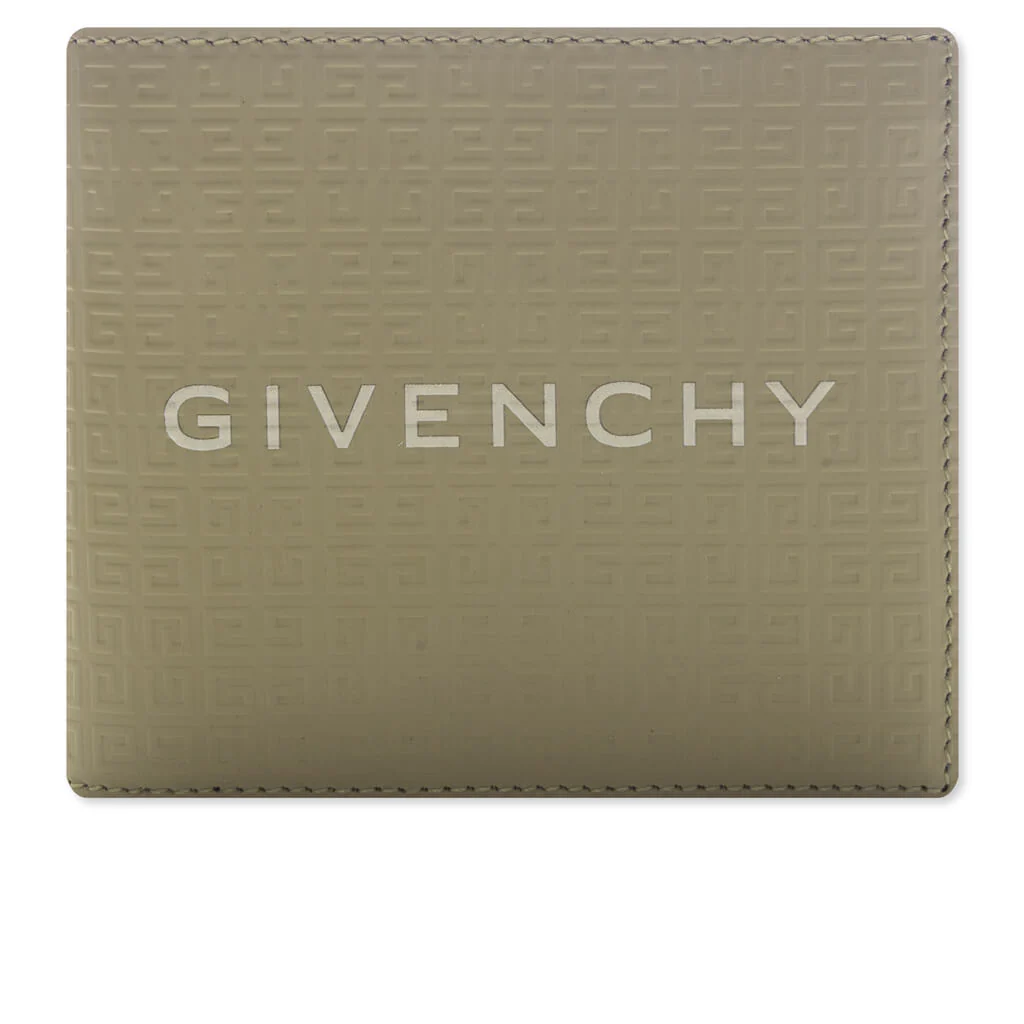 Wallet in 4G Micro Leather - Khaki