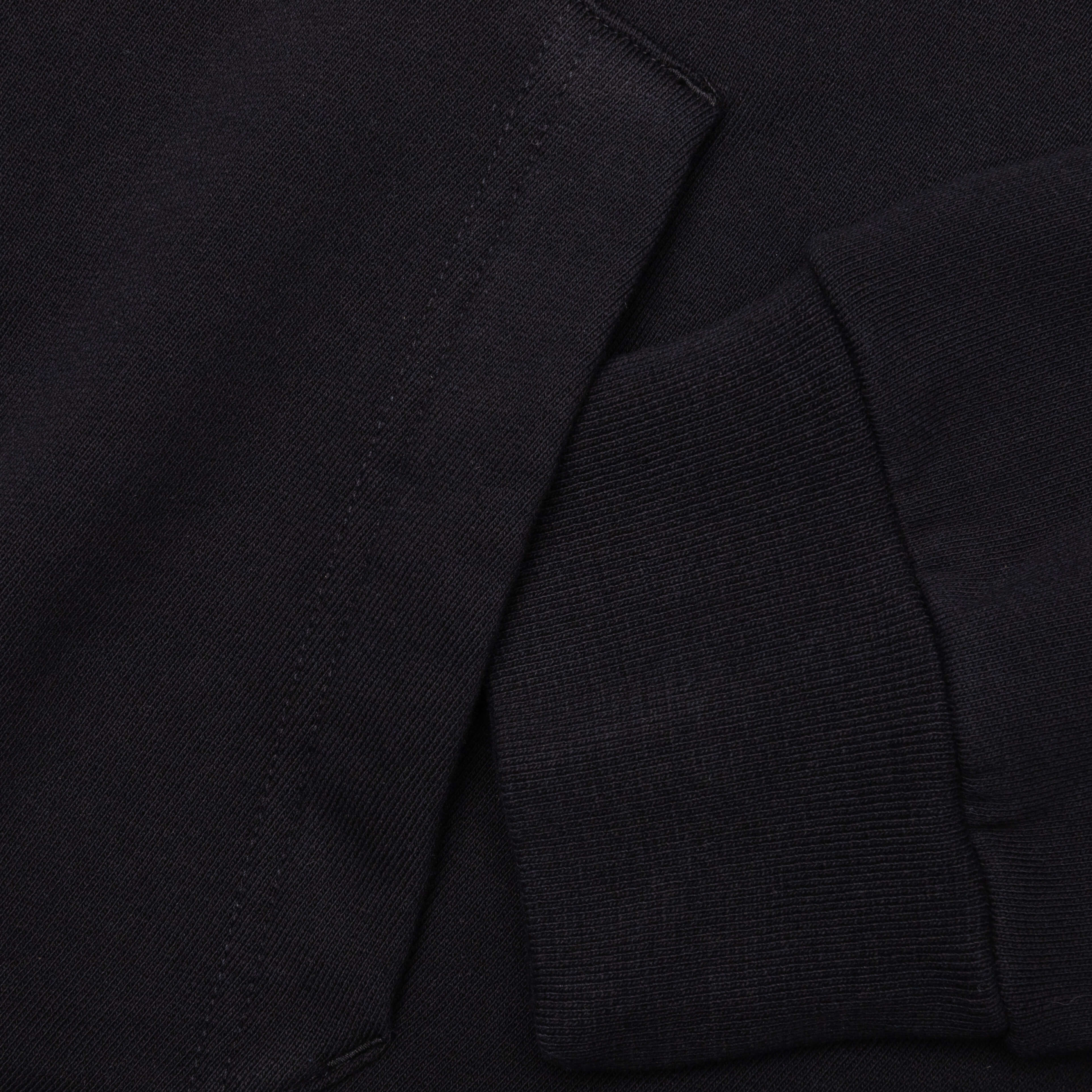 Psychedelic Boxy Fit Hoodie - Black - Image 5