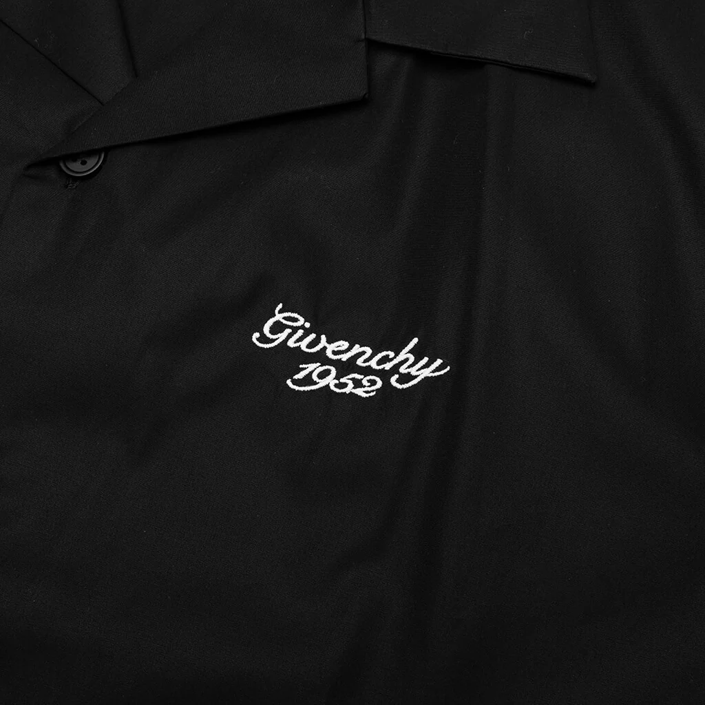 1952 Poplin Boxy Fit Shirt - Black - Image 4