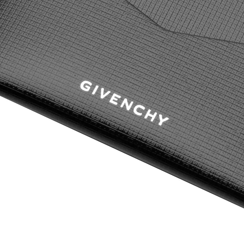 Card Holder in Classic 4G Leather - Black/Burgundy - Image 3