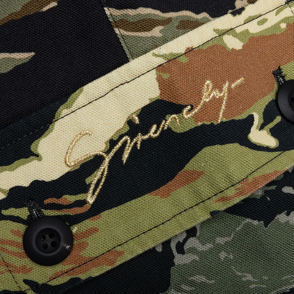 Camo Print Cargo Pants - Multicolored - Image 4