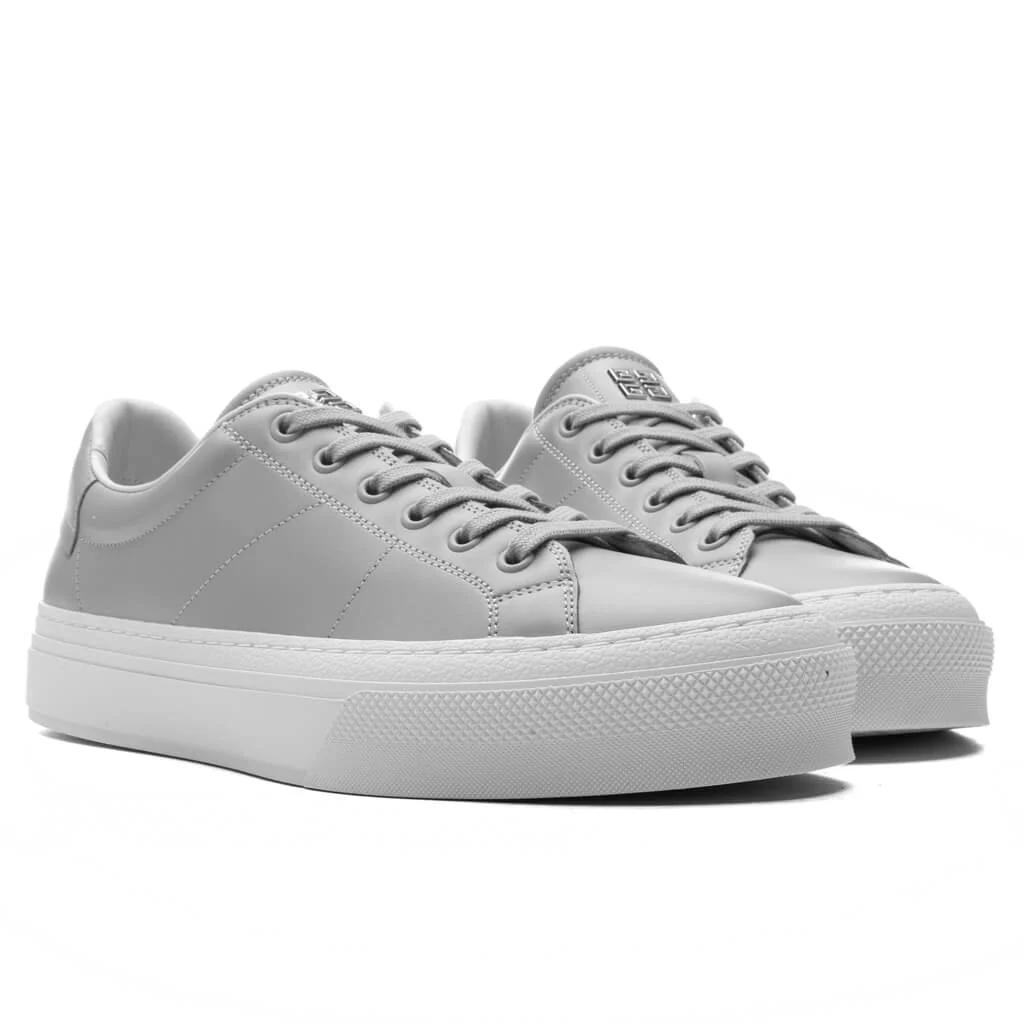City Sport Sneakers in Leather  - Light Grey - Image 2