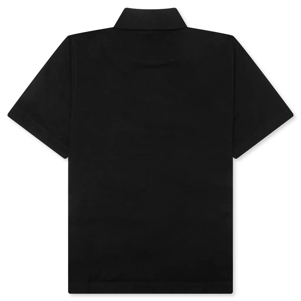 Polo in Cotton With 4G Detail - Black - Image 2