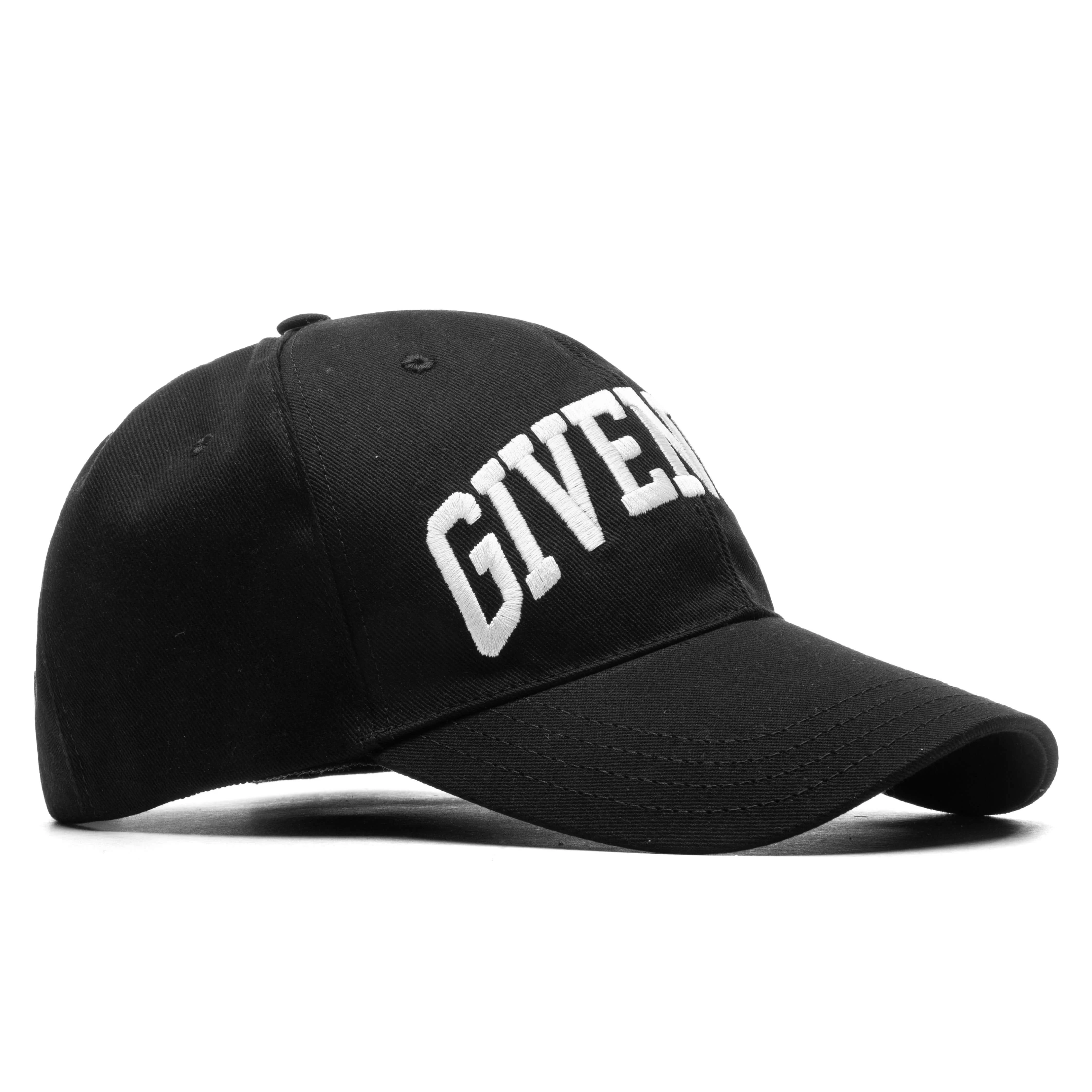 College Embroidered Cap - Black - Image 3