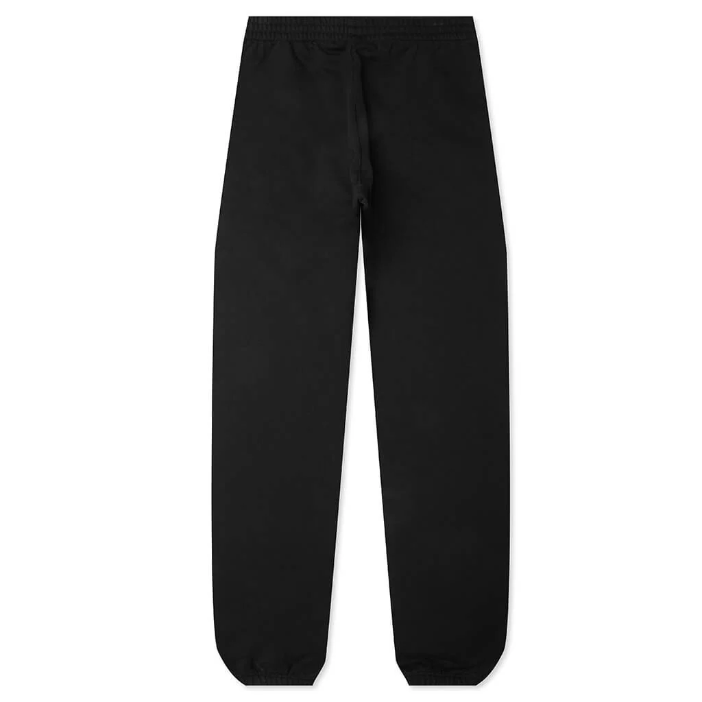 Logo Printed Track Pants - Black - Image 2
