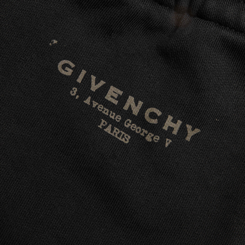 Logo Printed Track Pants - Black - Image 4