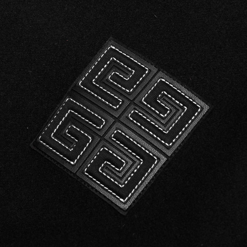 Wool and Leather 4G Varsity Jacket - Black - Image 3