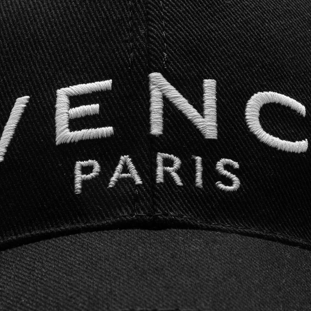 Paris Embroidered Cap - Black - Image 2