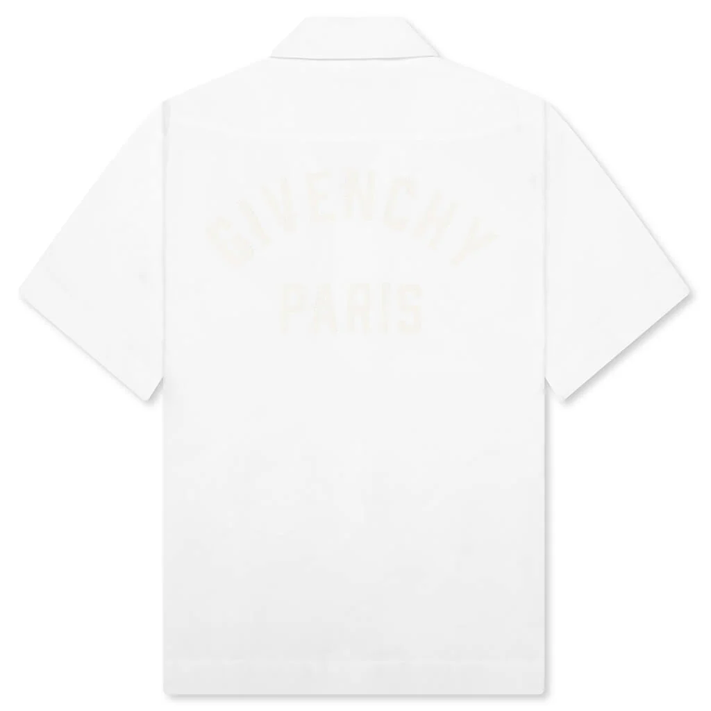 Patch Oxford Shirt - White - Image 2