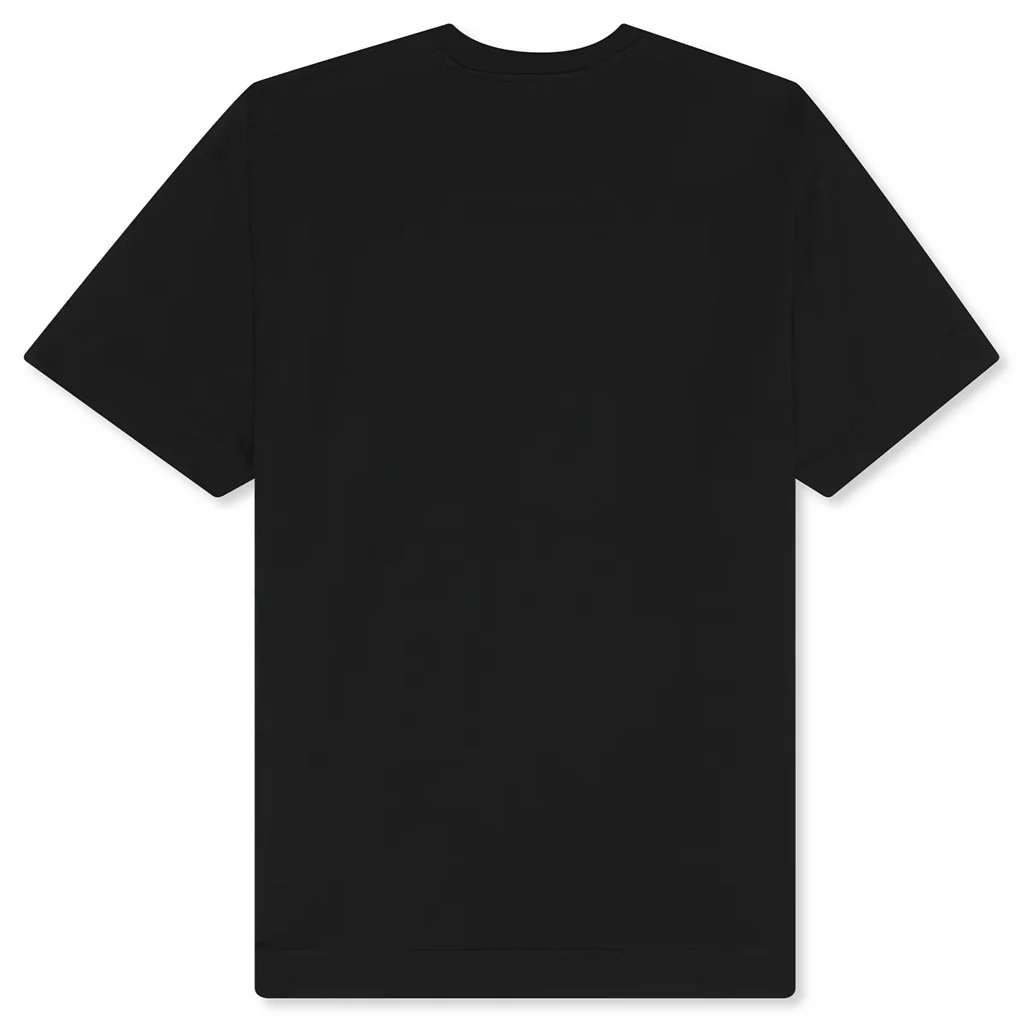 Unicorns Embroidery T-Shirt - Black - Image 2