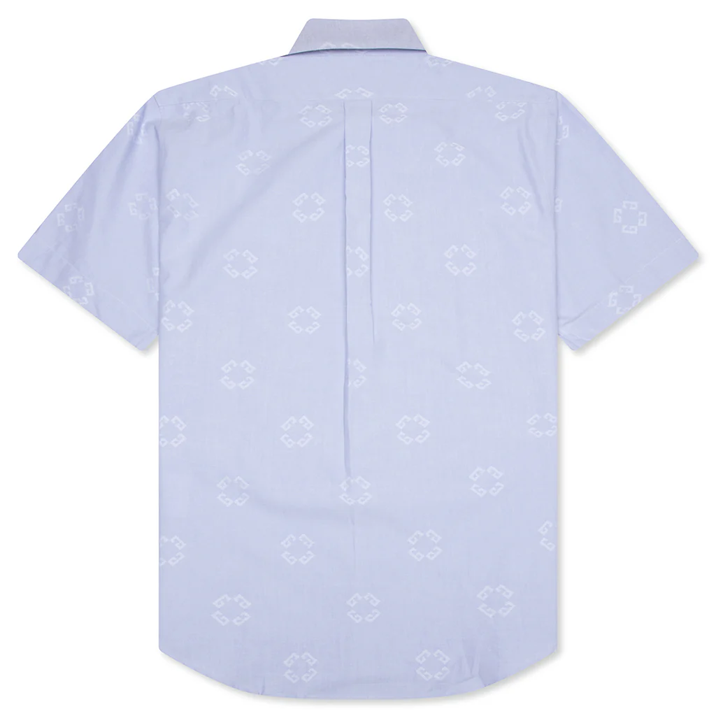 Monogram 72 Jacquard Shirt - Baby Blue - Image 2