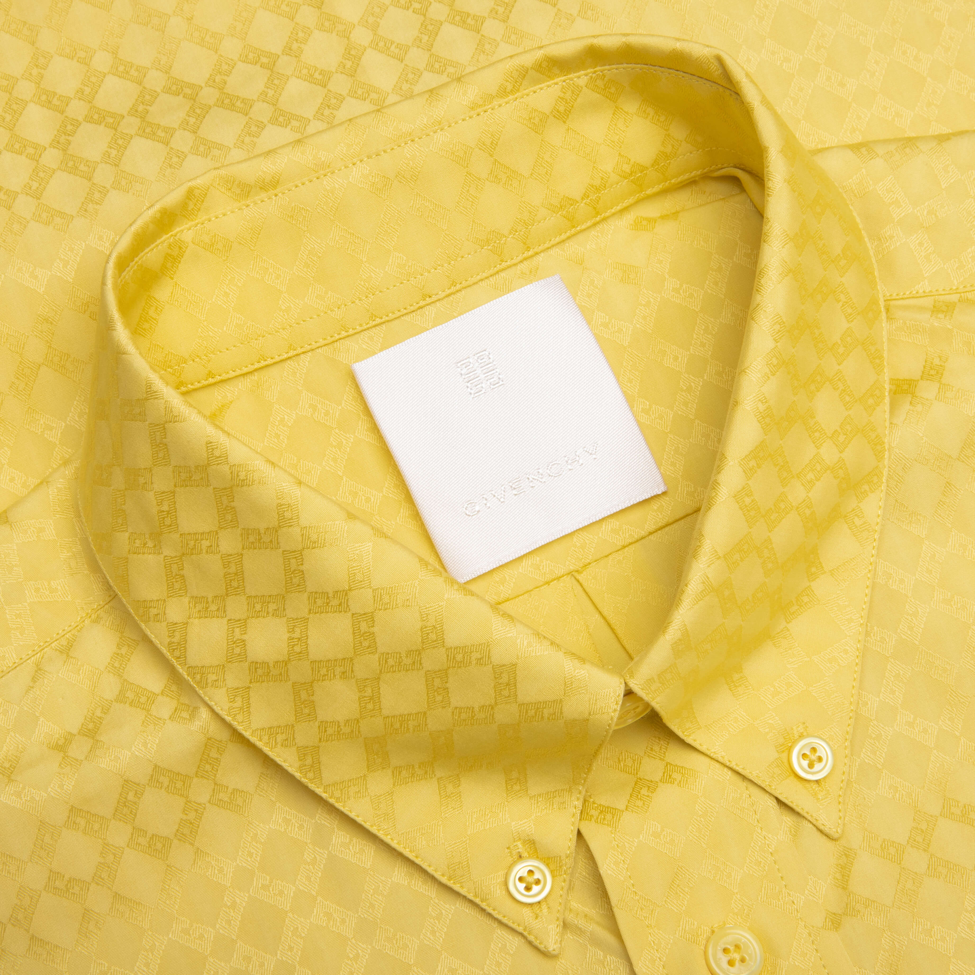 Monogram 72 Jacquard Shirt - Banana - Image 3