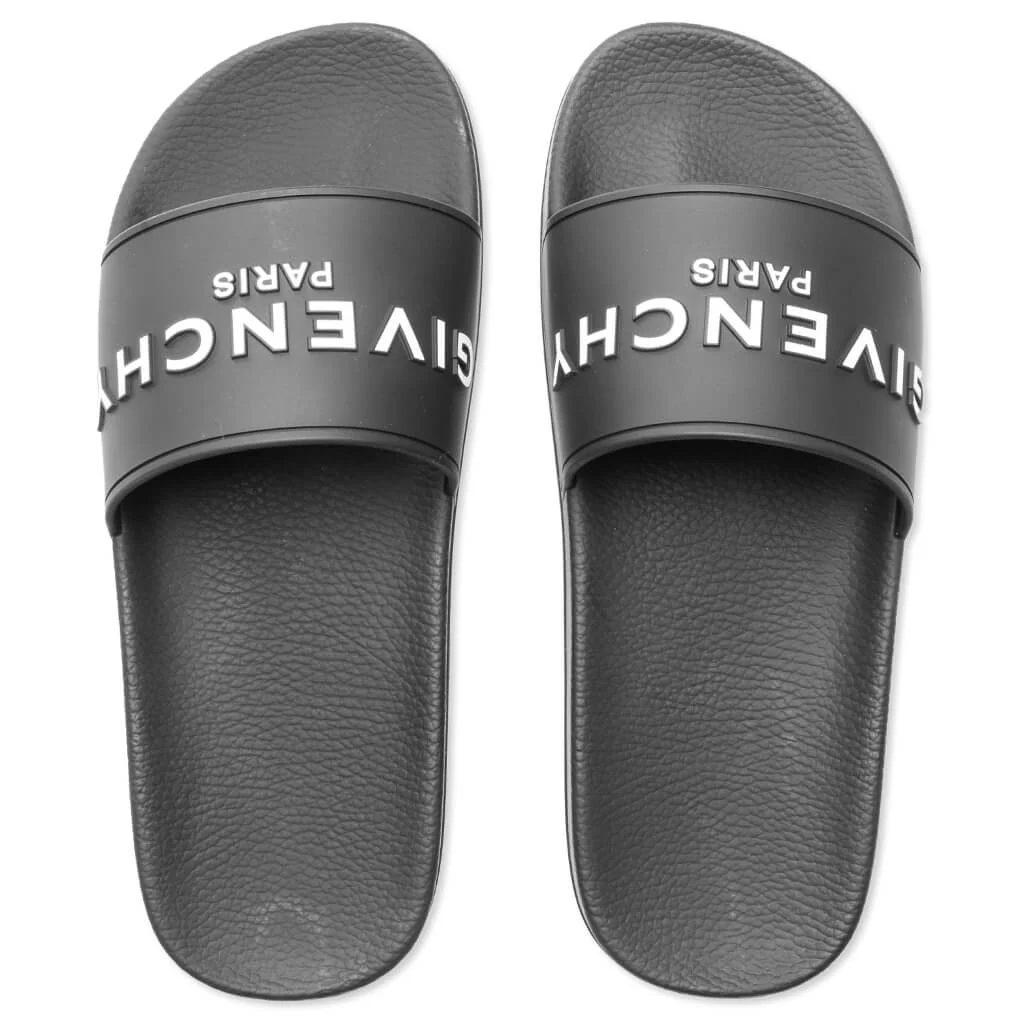 Slide Sandals - Black - Image 2