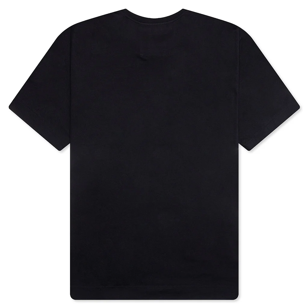 Psychedelic Oversized T-Shirt - Black - Image 3