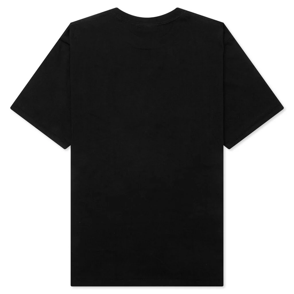 Glitter Shark Tee - Black - Image 2