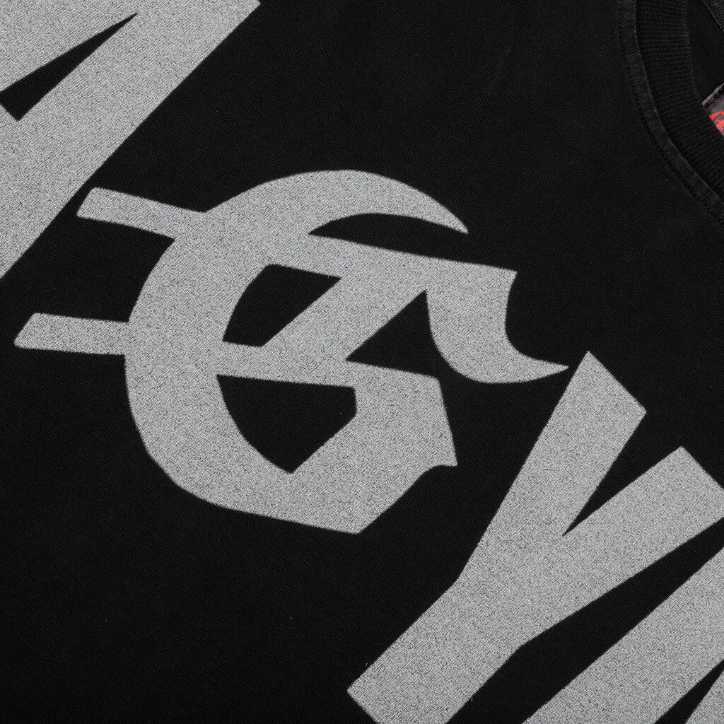 AGYAL Layered T-Shirt - Black Wash - Image 3