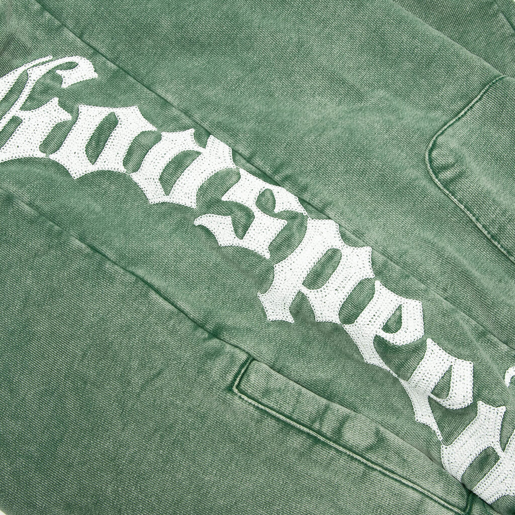 Courtside Shorts - Green Wash - Image 5
