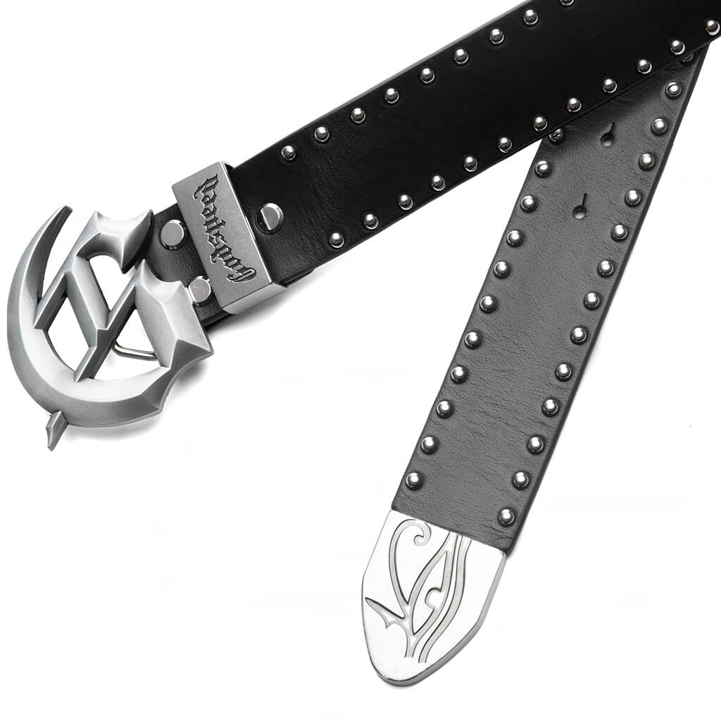 Forged GS Studded Belt - Black - Image 2