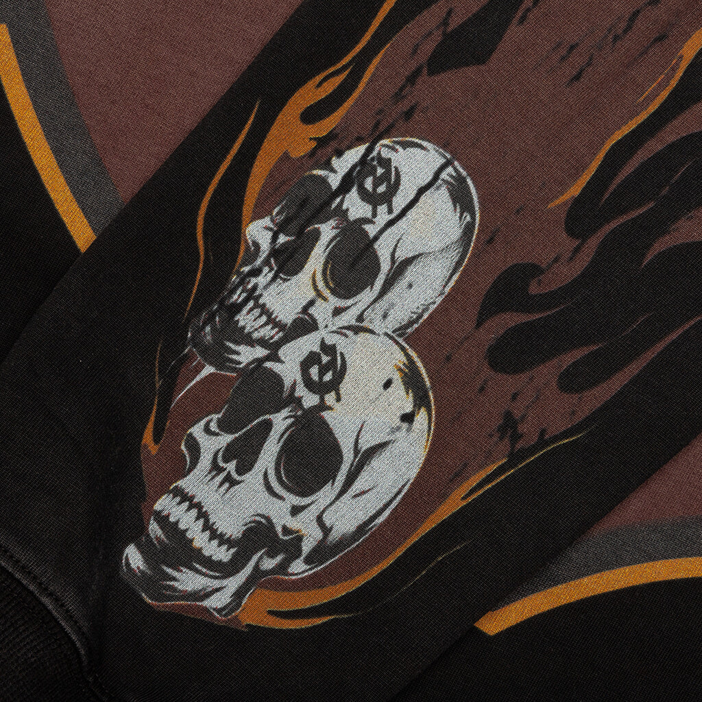 Morale L/S T-Shirt - Black Wash - Image 4