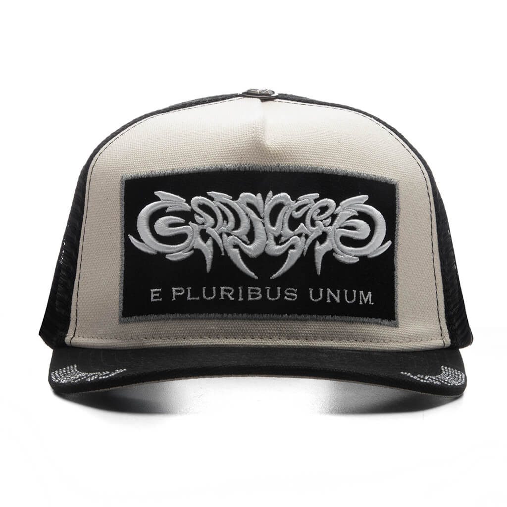GS E Pluribus Trucker - White/Black