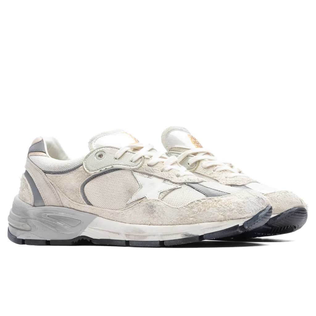 Running Dad Net Sneakers - White/Silver - Image 2