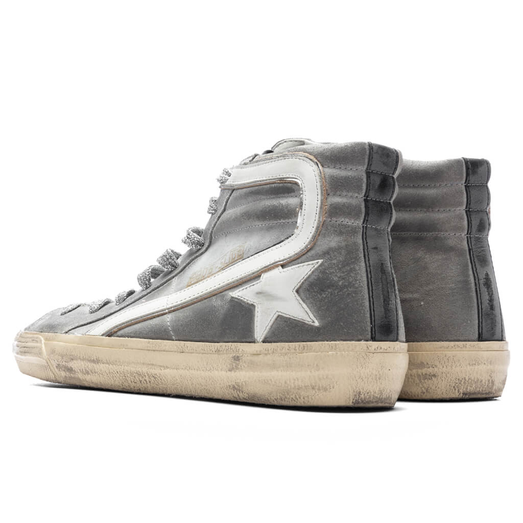 Slide Wax Suede Sneaker - Mud/White/Black/Silver - Image 3