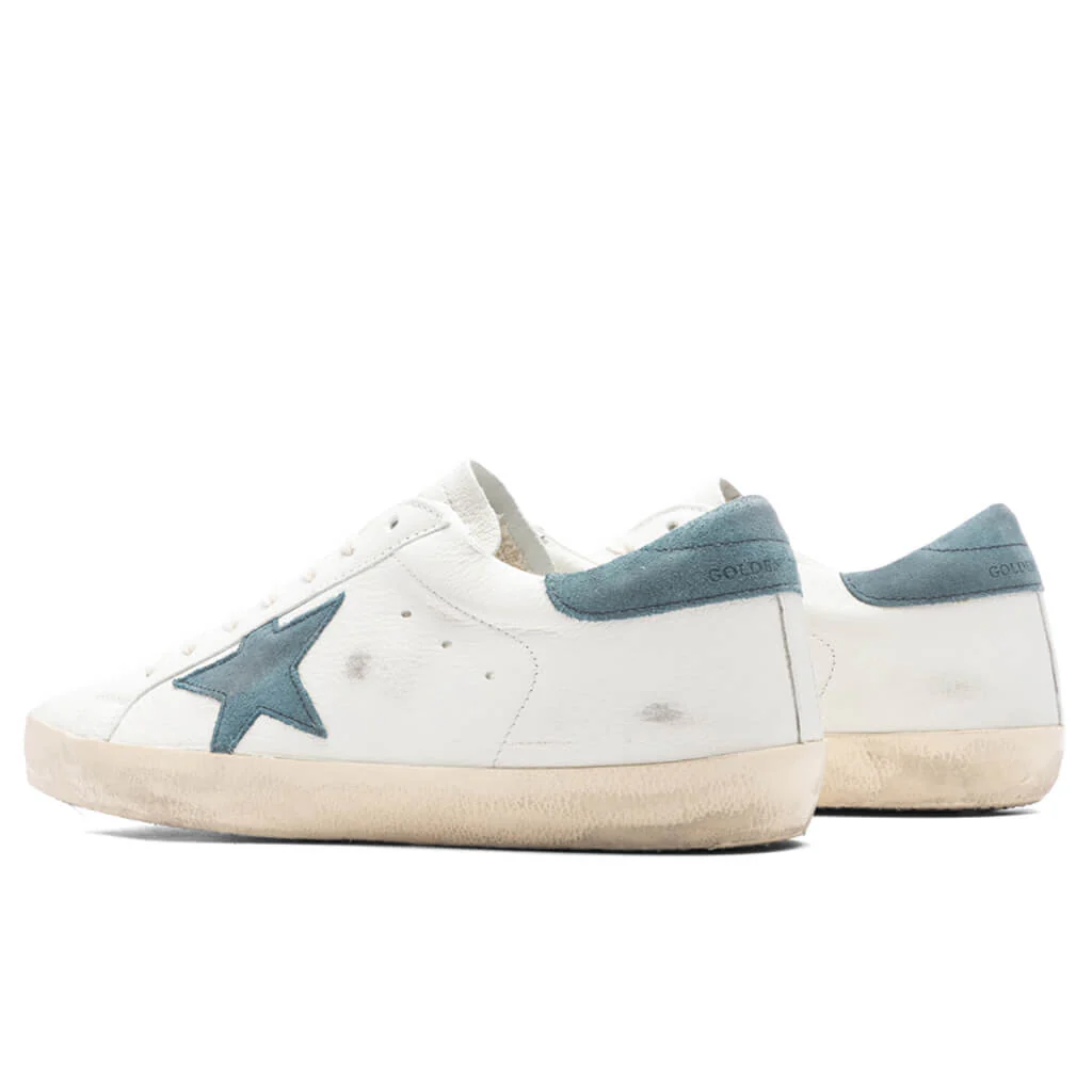 Super-Star Sneakers - White/Bottle Green - Image 3