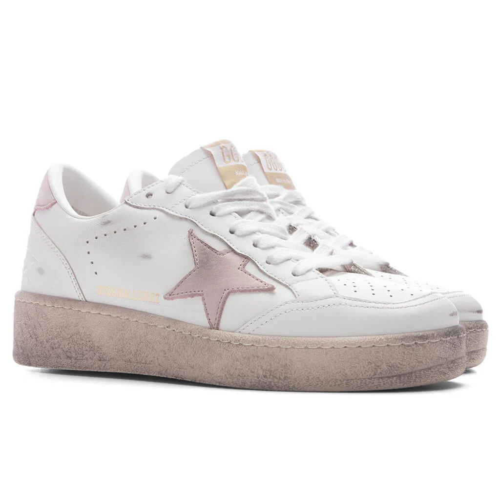 Women's Ball Star 2 - White/Pink - Image 2