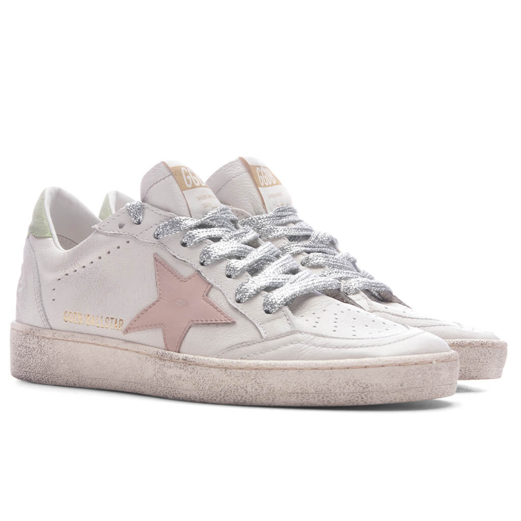 Women's Ball Star - White/Moonlight Pink/Nile Green - Image 2
